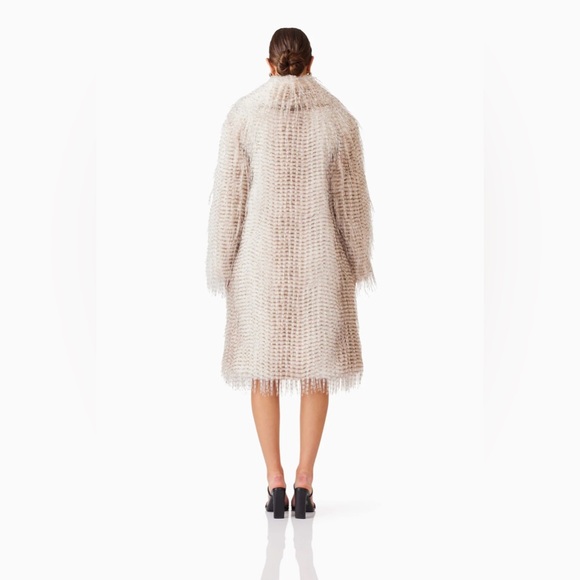 Elliatt Tansy Coat in Grey NWT Size Small - Picture 3 of 13